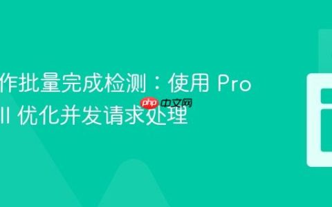 异步操作批量完成检测：使用 Promise.all 优化并发请求处理