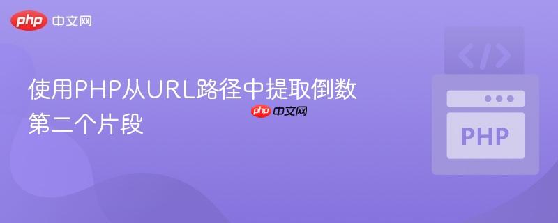 使用PHP从URL路径中提取倒数第二个片段