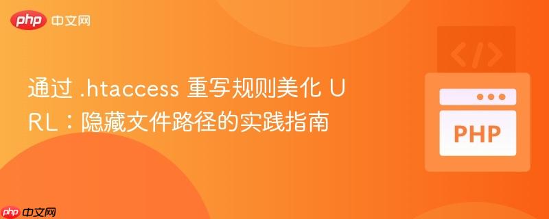 通过 .htaccess 重写规则美化 URL:隐藏文件路径的实践指南