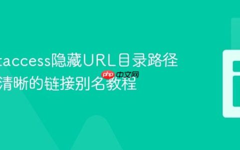 使用.htaccess隐藏URL目录路径：构建清晰的链接别名教程