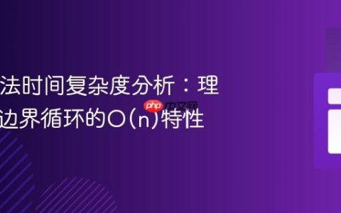 Java方法时间复杂度分析：理解可变边界循环的O(n)特性