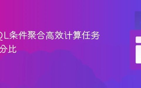 使用SQL条件聚合高效计算任务完成百分比