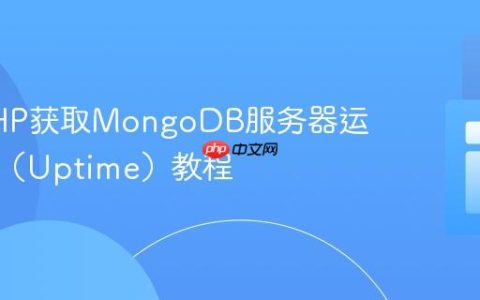 使用PHP获取MongoDB服务器运行时间（Uptime）教程