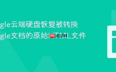 从Google云端硬盘恢复被转换为Google文档的原始HTML文件