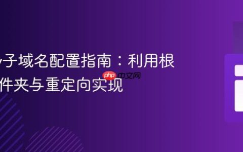 Netlify子域名配置指南：利用根目录文件夹与重定向实现