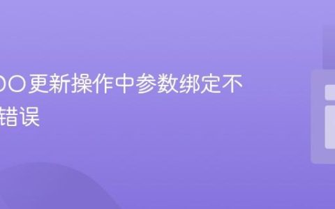 解决PDO更新操作中参数绑定不匹配的错误
