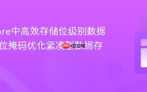 Firestore中高效存储位级别数据：使用位掩码优化紧凑型数据存储