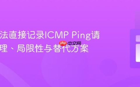 PHP无法直接记录ICMP Ping请求：原理、局限性与替代方案