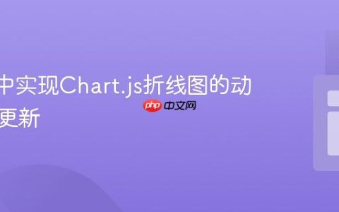 在Vue中实现Chart.js折线图的动态数据更新
