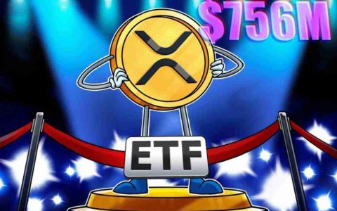一文了解瑞波币（XRP）ETF资金流入超过7.56亿美元，看涨背离暗示趋势逆转