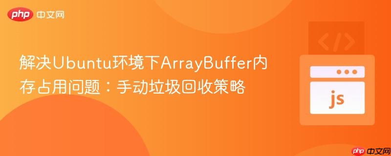 解决Ubuntu环境下ArrayBuffer内存占用问题:手动垃圾回收策略