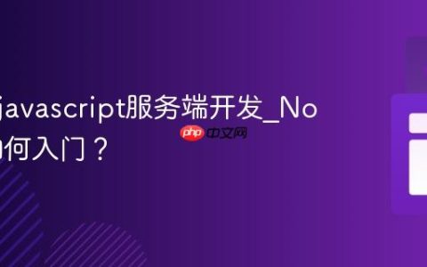 什么是javascript服务端开发_Node.js如何入门？