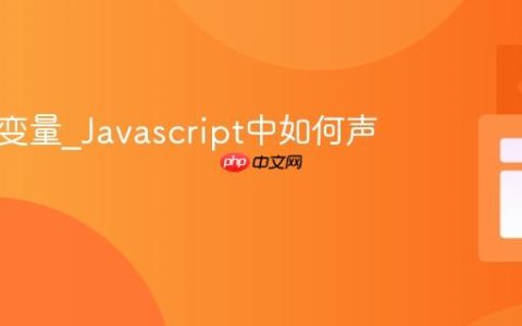 什么是变量_Javascript中如何声明它们