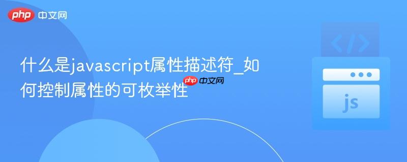 什么是javascript属性描述符_如何控制属性的可枚举性