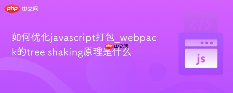如何优化javascript打包_webpack的tree shaking原理是什么