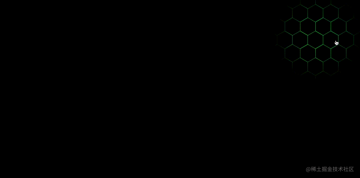 手把手教你使用CSS实现酷炫六边形网格背景图