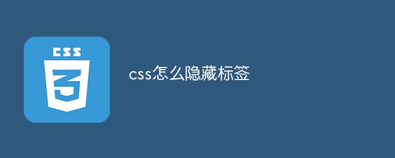 css怎么隐藏标签