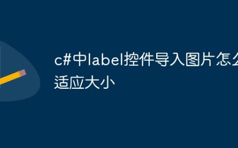 c#中label控件导入图片怎么适应大小