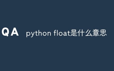 python float是什么意思