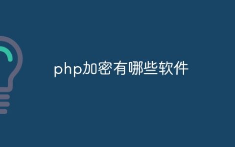 php加密有哪些软件