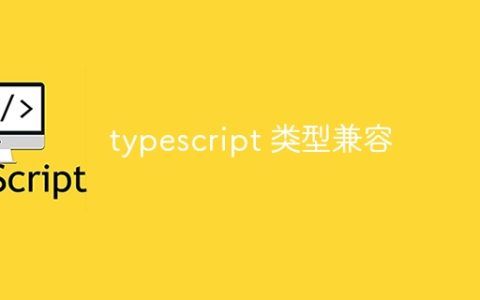 typescript 类型兼容