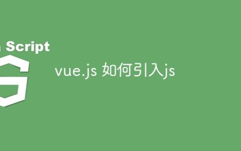 vue.js 如何引入js