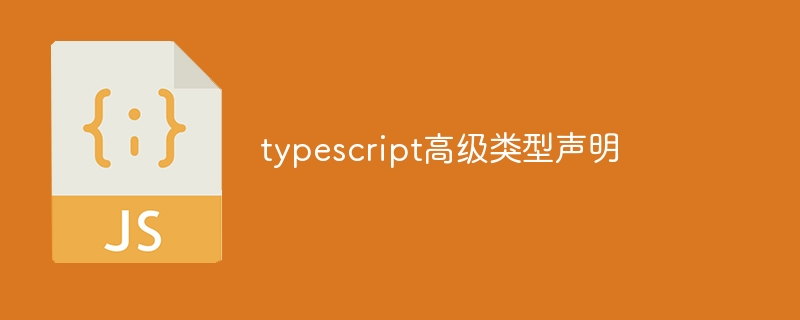 typescript高级类型声明