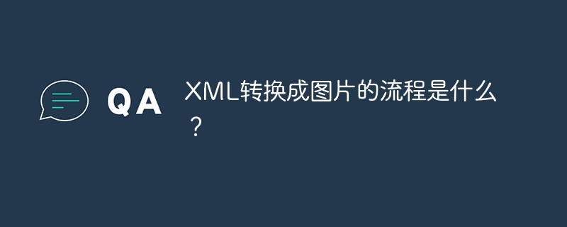 XML转换成图片的流程是什么?