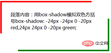 css中边框阴影怎么写