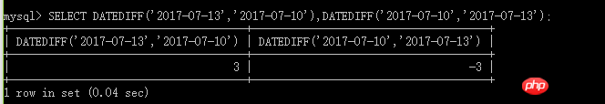 MySQL中常用日期时间函数有哪些