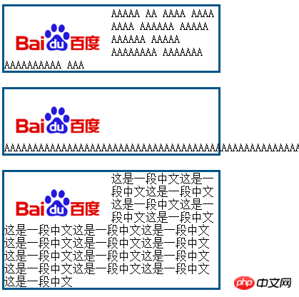 CSS实现文字环绕图片的效果