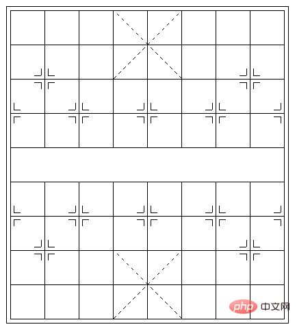 手把手带你使用单个标签+CSS实现复杂的棋盘布局