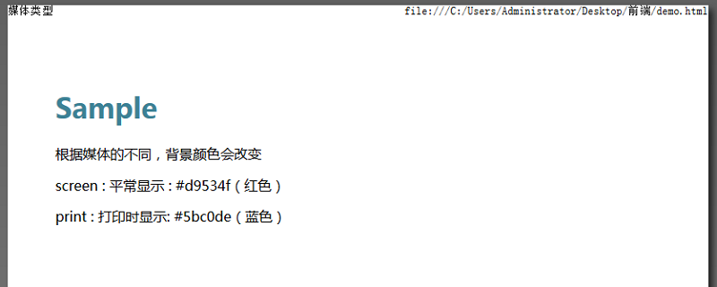 媒体类型 媒体类型