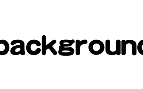 background什么意思