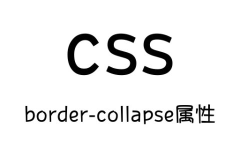 border-collapse属性怎么用