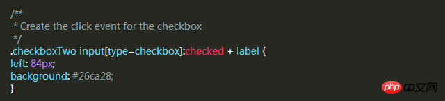 CSS设置Checkbox复选框的样式