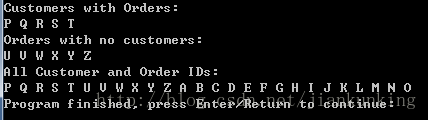 LINQ to SQL语句  Union/Intersect/Except