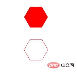 css怎么写六边形