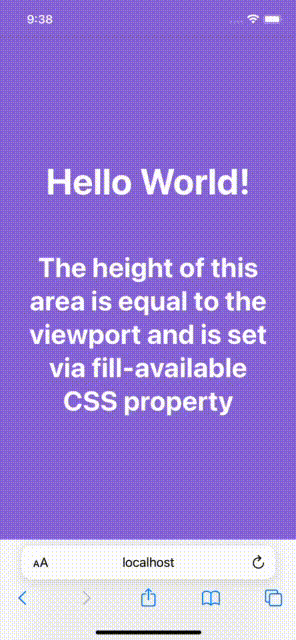 聊聊为什么不应该依赖CSS 100vh?