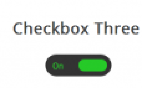 CSS设置Checkbox复选框的样式