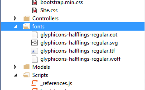 ASP.NET MVC 使用Bootstrap方法介绍