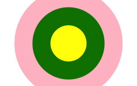 如何使用css3画个同心圆