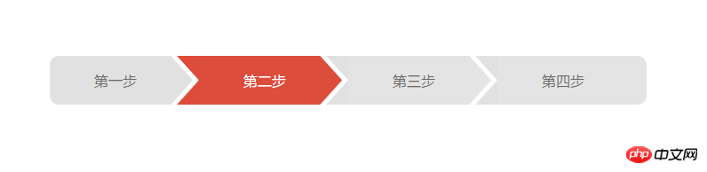 css+div多步骤进度条的实现代码