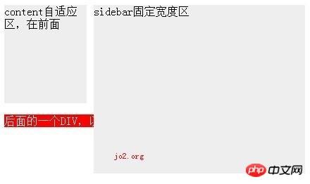 关于css实现右侧固定宽度和左侧宽度的自适应方法