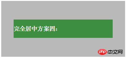 使用CSS完美实现垂直水平居中的6种方法介绍 使用CSS完美实现垂直水平居中的6种方法介绍