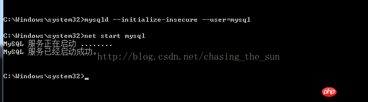 安装mysql服务启动失败的原因