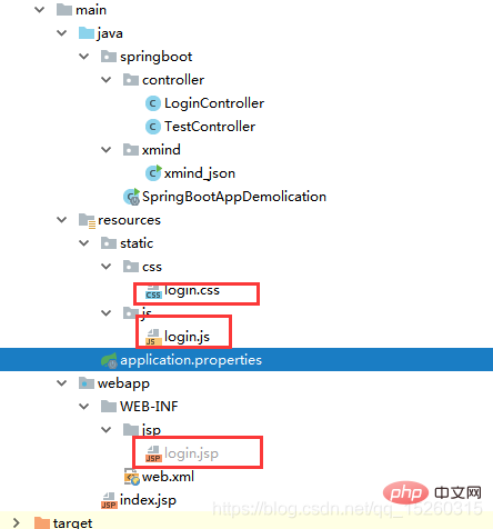 springboot如何返回html和jsp
