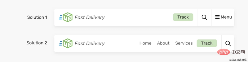 使用CSS Flexbox构建网站标题