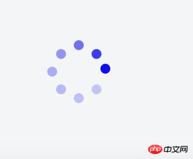 css3绘制一个圆圆的loading转圈动画实例分享