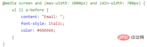 CSS3多媒体查询的简单介绍(代码示例)